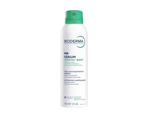 Bioderma Sebium Kerato Plus Body Spray Corpo 150 Millilitri Trattamento Esfoliante per Imperfezioni Cutanee e Pelle a Tendenza Acneica