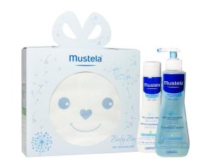 Mustela cofanetto porta pannolino - set Mustela con pratica pochette portapannolini