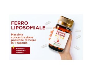 Integratore di Ferro Liposomiale Pocket 30 Bustine Monodose per Supporto dei Livelli di Ferro