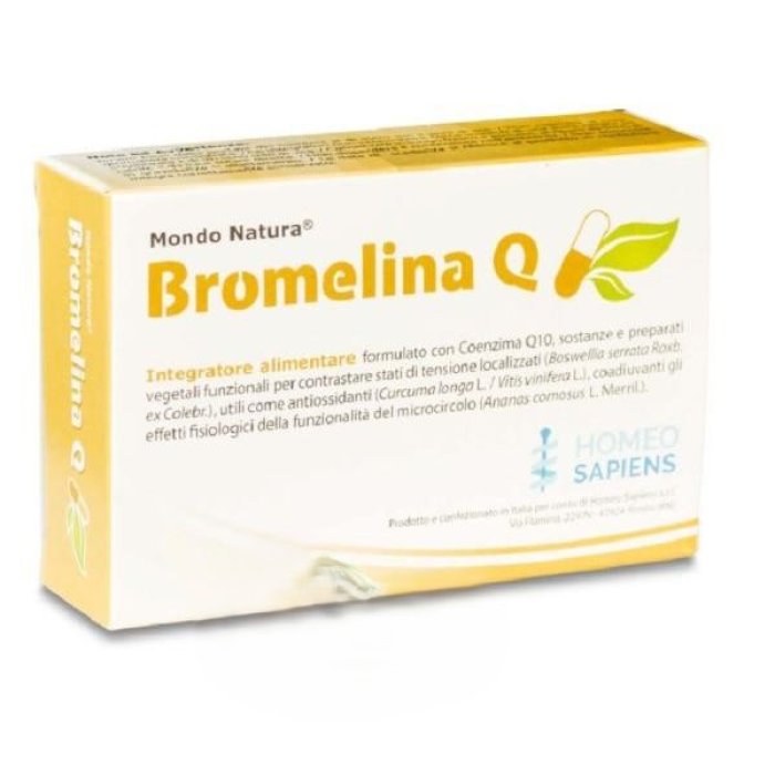 Bromedi Integratore Alimentare 20 Capsule a Base di Bromelina e Diosmina per Circolazione e Drenaggio dei Liquidi Bromedi Integratore Alimentare 20 Capsule a Base di Bromelina e Diosmina per Circolazione e Drenaggio dei Liquidi