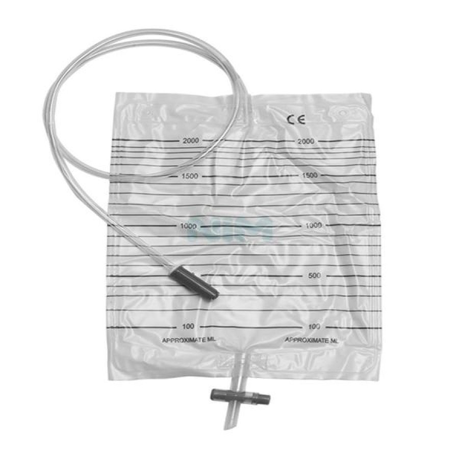 Sacca Raccolta Urina 2 Litri senza Valvola con Tubo 90 cm per Catetere a Letto, Monouso Sterile – Comfort and Sicurezza and Protezione per your Igiene Intima Sacca Raccolta Urina 2 Litri senza Valvola con Tubo 90 cm per Catetere a Letto, Monouso Sterile – Comfort and Sicurezza and Protezione per your Igiene Intima