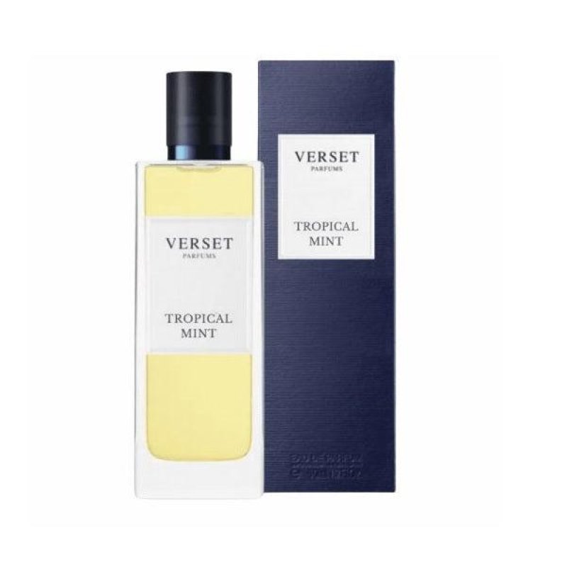 Verset Tropical Mint Profumo 50 millilitri Eau de Parfum Fresco alla Menta e Frutta Esotica Long Lasting Time and Relax Unisex Verset Tropical Mint Profumo 50 millilitri Eau de Parfum Fresco alla Menta e Frutta Esotica Long Lasting Time and Relax Unisex