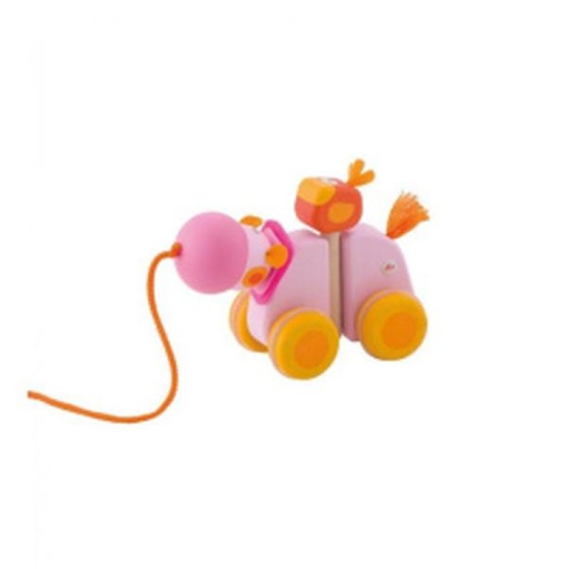 Sevi trainabile ippopotamo - gioco in legno trainabile a forma di ippopotamo Sevi trainabile ippopotamo - gioco in legno trainabile a forma di ippopotamo