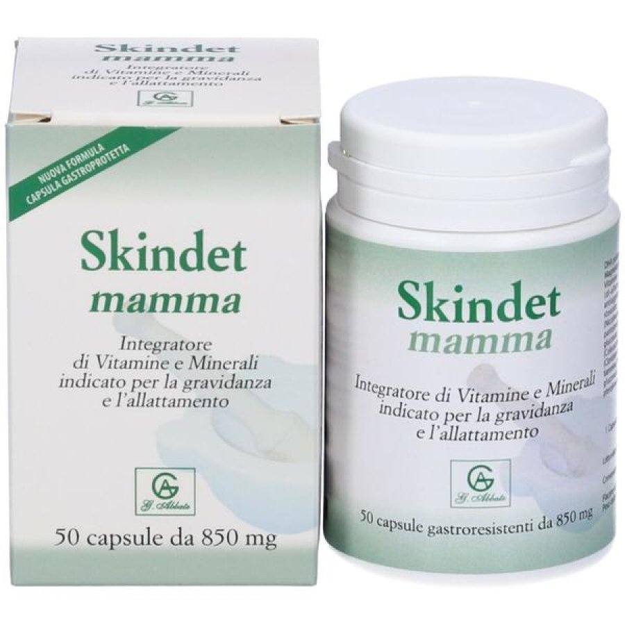 Skindet Mamma 50 Capsule Integratore per la Pelle della Mamma in Gravidanza e Allattamento Skindet Mamma 50 Capsule Integratore per la Pelle della Mamma in Gravidanza e Allattamento