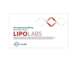 Pharma Labs Lipolabs 30 Compresse 850 Mg