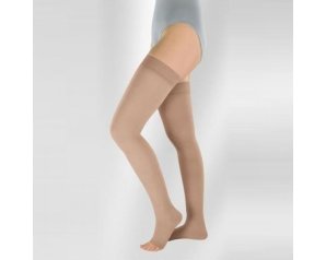 Medi calza autoreggente 14 sabbia punta aperta taglia 2 a compressione graduata