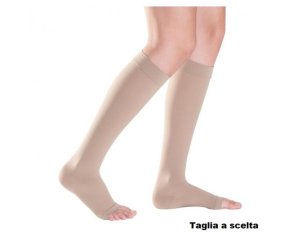 Sanagens Medi 14 Gambaletto a Compressione Leggera 14 Millimetri di Mercurio Colore Sabbia Taglia 2