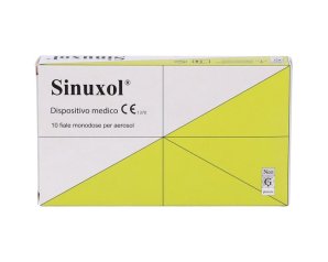 Sinuxol 10 Fiale da 5 ml Sciroppo Fluidificante per Liberare le Vie Respiratorie e il Naso Chiuso