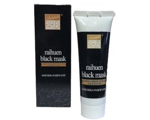 Black Mask maschera velo nera maschera viso purificante in tessuto