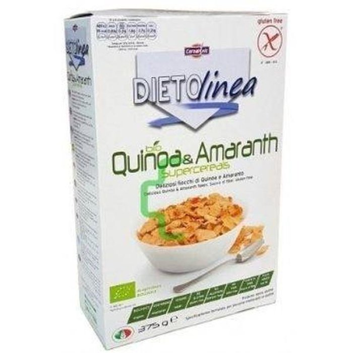 Cerealvit Dietolinea Quinoa E Amaranto Flakes Senza glutine 375 G Cerealvit Dietolinea Quinoa E Amaranto Flakes Senza glutine 375 G
