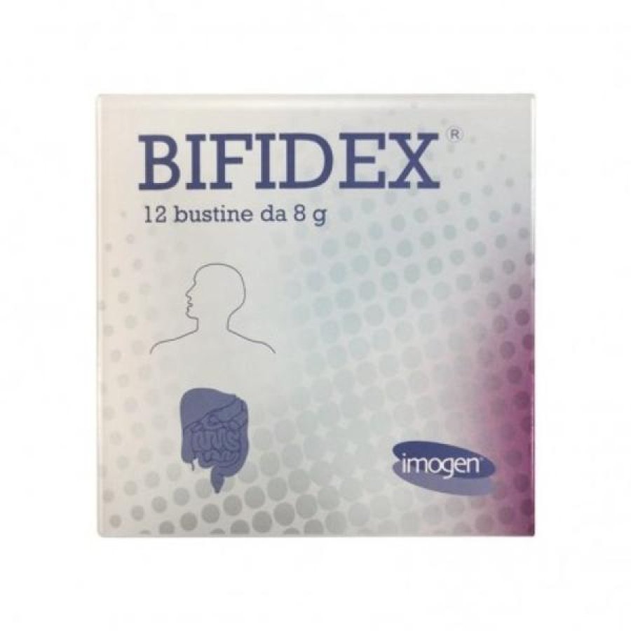 Bifidex Integratore Probiotico in Bustine 12 Bustine da 5 Grammi con Fermenti Lattici Vivi per Equilibrio della Flora Intestinale Bifidex Integratore Probiotico in Bustine 12 Bustine da 5 Grammi con Fermenti Lattici Vivi per Equilibrio della Flora Intestinale