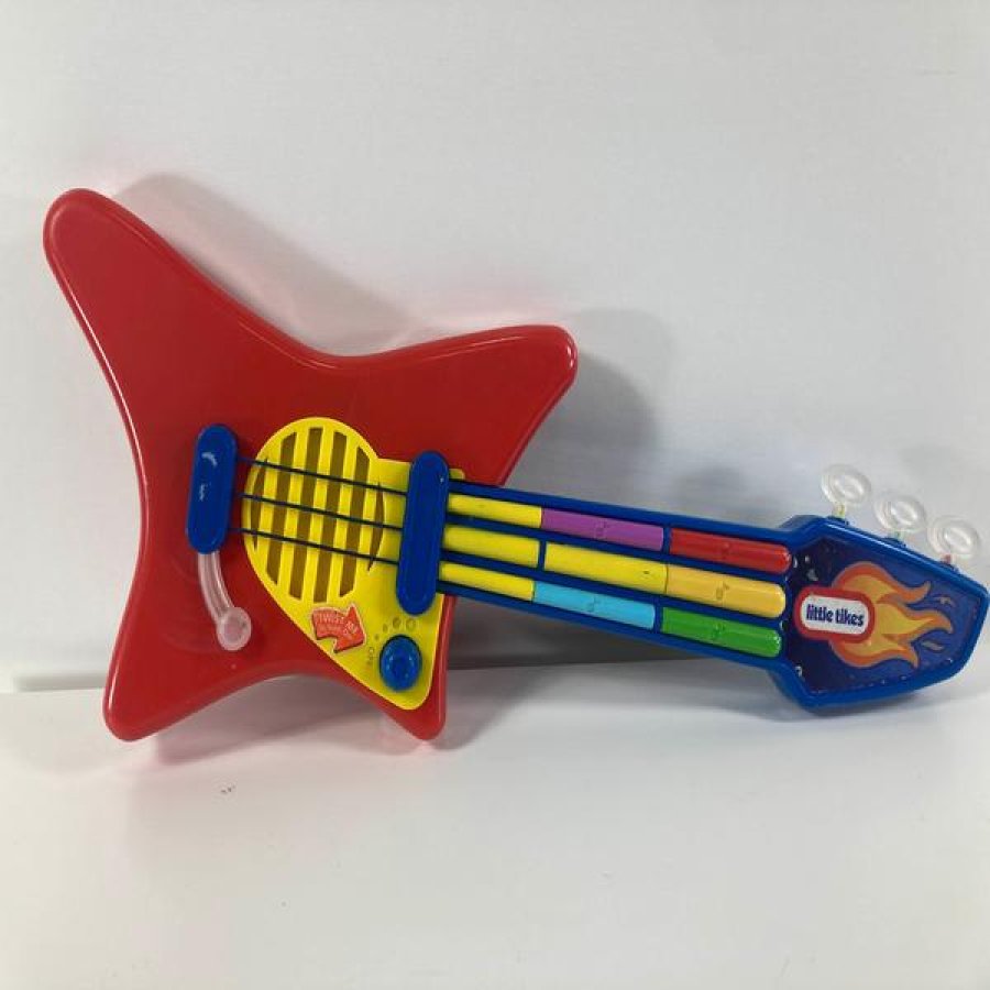 Little Tikes Chitarra Giocattolo Elettrica per Bambini con Luci e Suoni – Strumento Musicale Educativo per Prima Infanzia Little Tikes Chitarra Giocattolo Elettrica per Bambini con Luci e Suoni – Strumento Musicale Educativo per Prima Infanzia