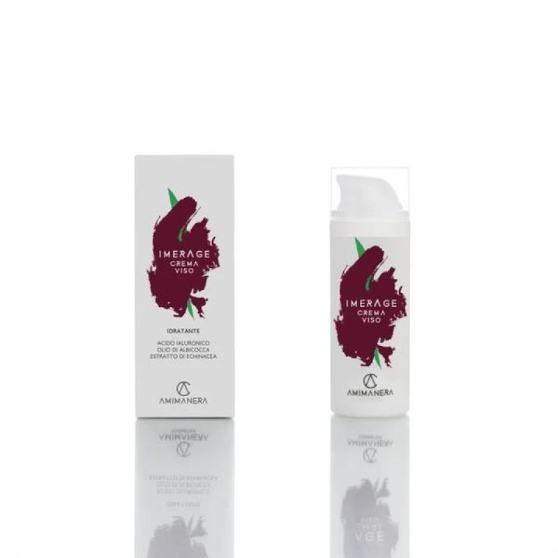 Amimanera Imerage Crema Viso Antirughe 50 ml – Trattamento Antiage Idratante e Rimpolpante Amimanera Imerage Crema Viso Antirughe 50 ml – Trattamento Antiage Idratante e Rimpolpante