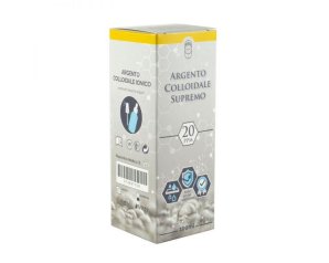 Argento Colloidale 20 ppm 100 Millilitri Soluzione Colloidale Pura ad Alta Qualità