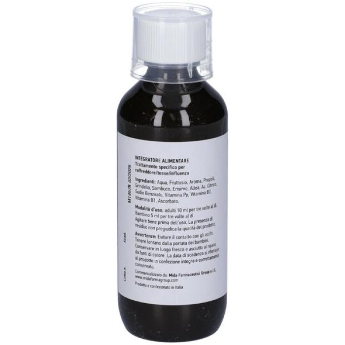 Midatuss soluzione orale 200 ml - sciroppo sedativo per la tosse