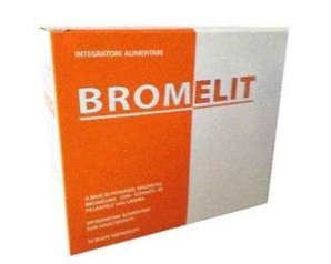 Ellimann Bromelit Integratore Alimentare 16 Bustine – Bromelina ad Alto Dosaggio per Drenaggio dei Liquidi e Benessere di Gambe e Articolazioni