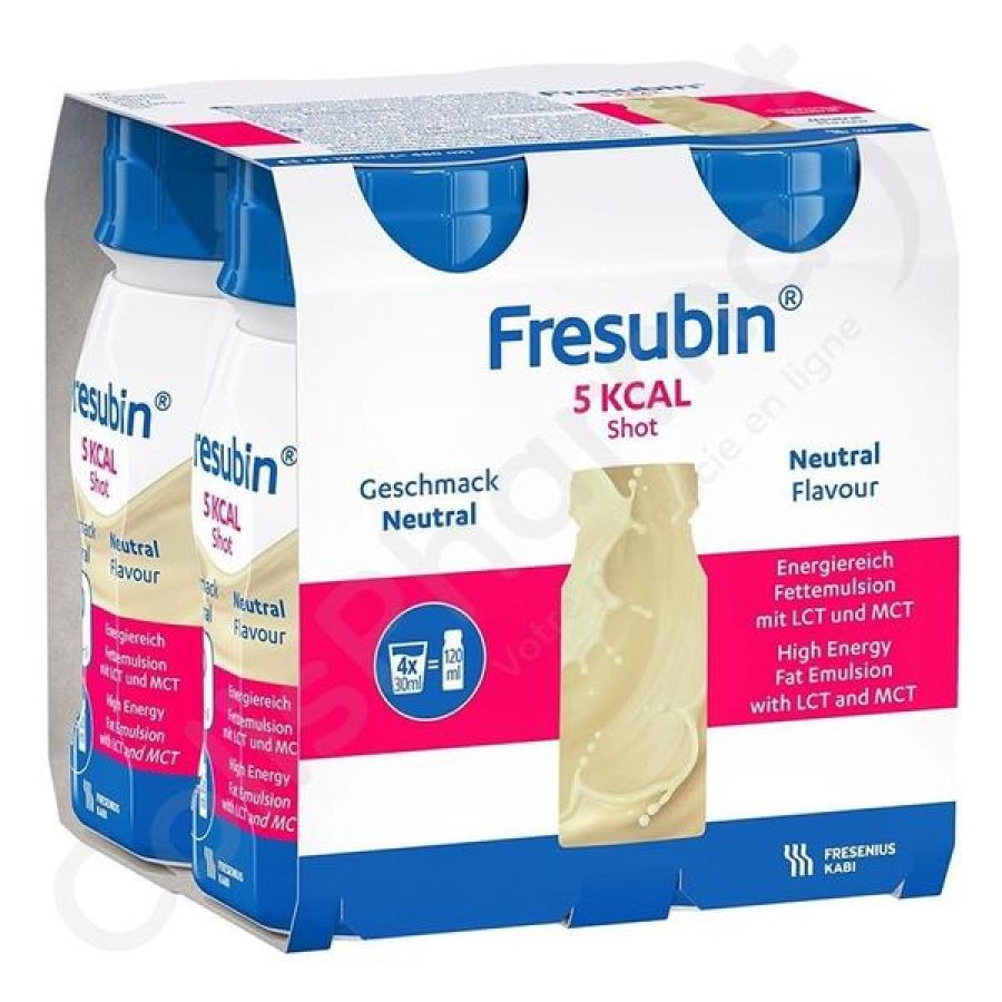 Fresenius Kabi Italia Fresubin 5kcal Shot Neutral Easybottle 4 X 120 Ml Fresenius Kabi Italia Fresubin 5kcal Shot Neutral Easybottle 4 X 120 Ml