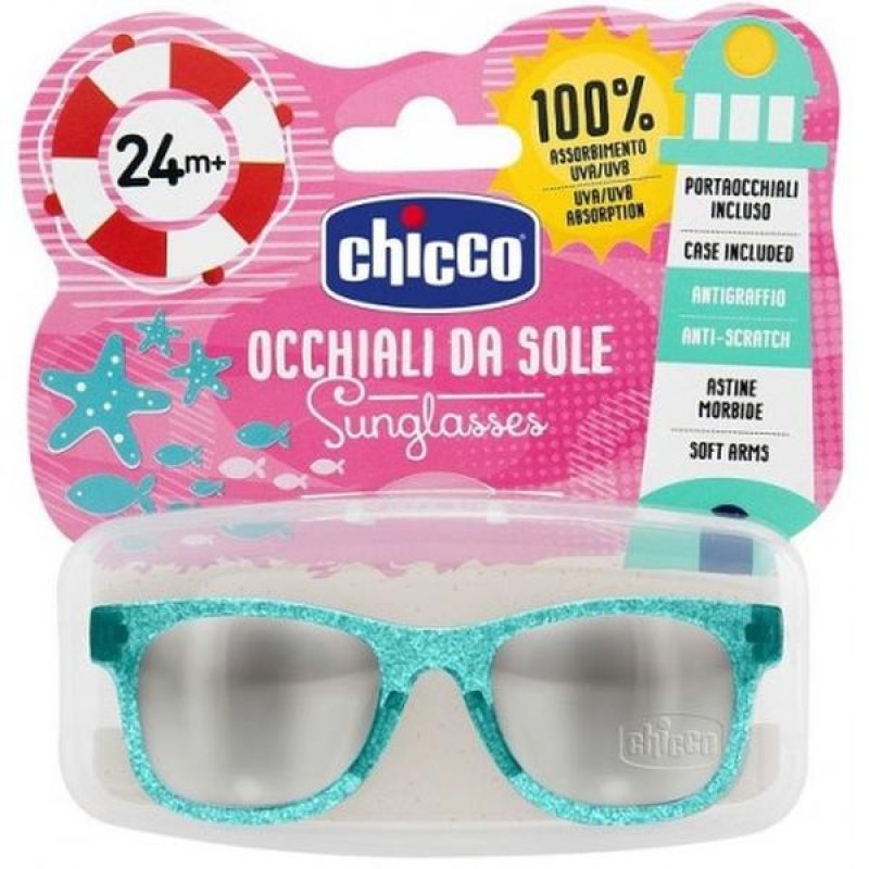 Chicco Occhiale polarizzato azzurro 24 mesi+ - occhiali da sole polarizzati per bambini 24m+ Chicco Occhiale polarizzato azzurro 24 mesi+ - occhiali da sole polarizzati per bambini 24m+