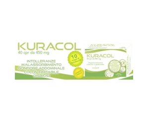 Kuracol 400 mg 40 compresse integratore Kuratek per flora intestinale
