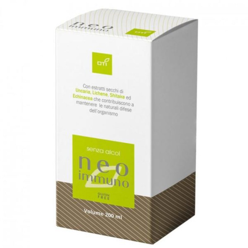 Neo Immuno OTI Sciroppo 200 ml Integratore per le Difese Immunitarie Neo Immuno OTI Sciroppo 200 ml Integratore per le Difese Immunitarie