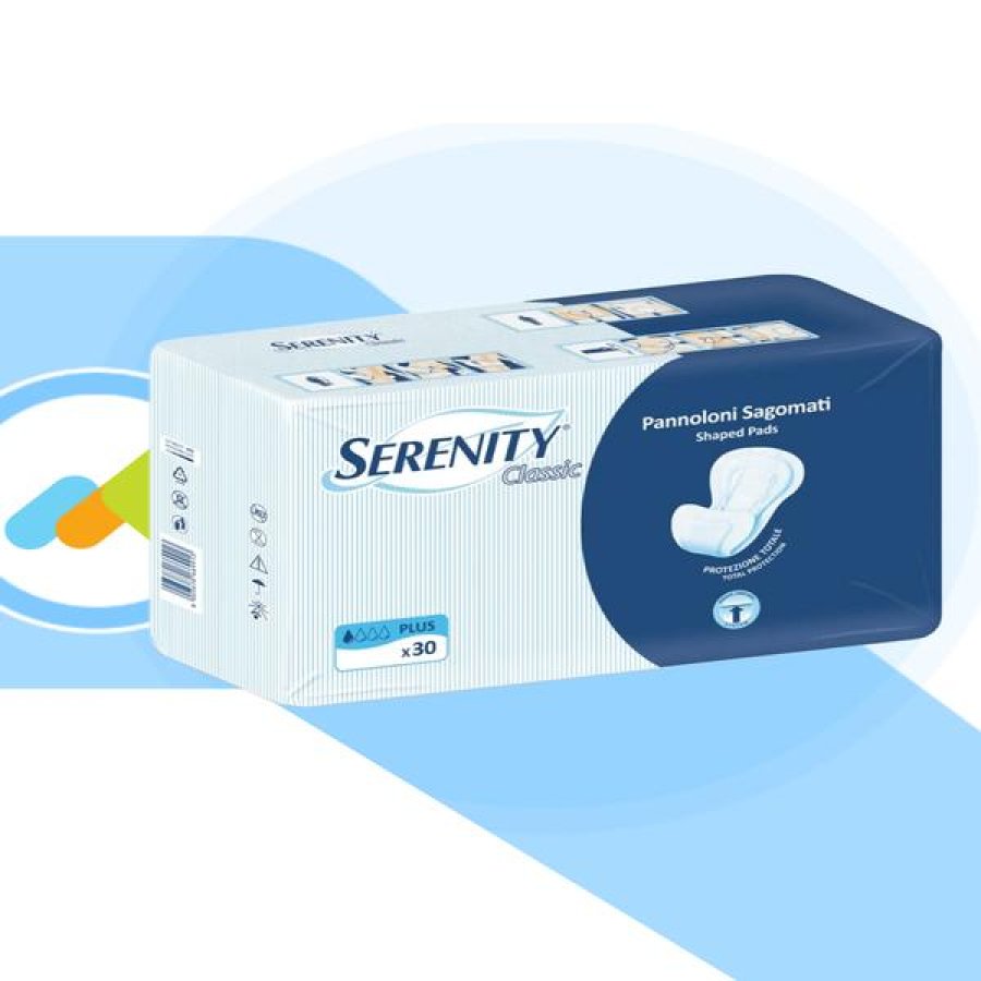 Serenity Pannolone Per Incontinenza Id Belt Plus Medium N1 14 Pezzi Serenity Pannolone Per Incontinenza Id Belt Plus Medium N1 14 Pezzi