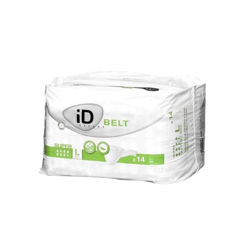 Pannolone per Incontinenza con Cintura iD Expert Belt Super Large per Adulti – Assorbente, Traspirante e Regolabile Pannolone per Incontinenza con Cintura iD Expert Belt Super Large per Adulti – Assorbente, Traspirante e Regolabile
