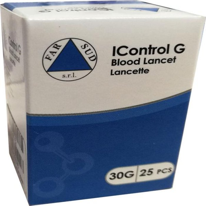 Farsud Farmaceutici Icontrol G Lancette Pungidito 30G 25 Lancette