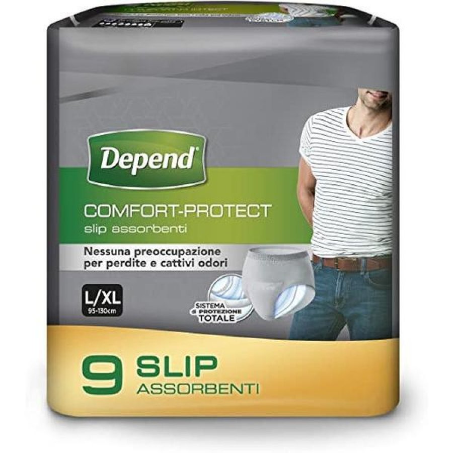 Depend Comfort Slip Super Taglia L – Mutandina Assorbente per Incontinenza Adulti, Massima Protezione e Comfort Depend Comfort Slip Super Taglia L – Mutandina Assorbente per Incontinenza Adulti, Massima Protezione e Comfort