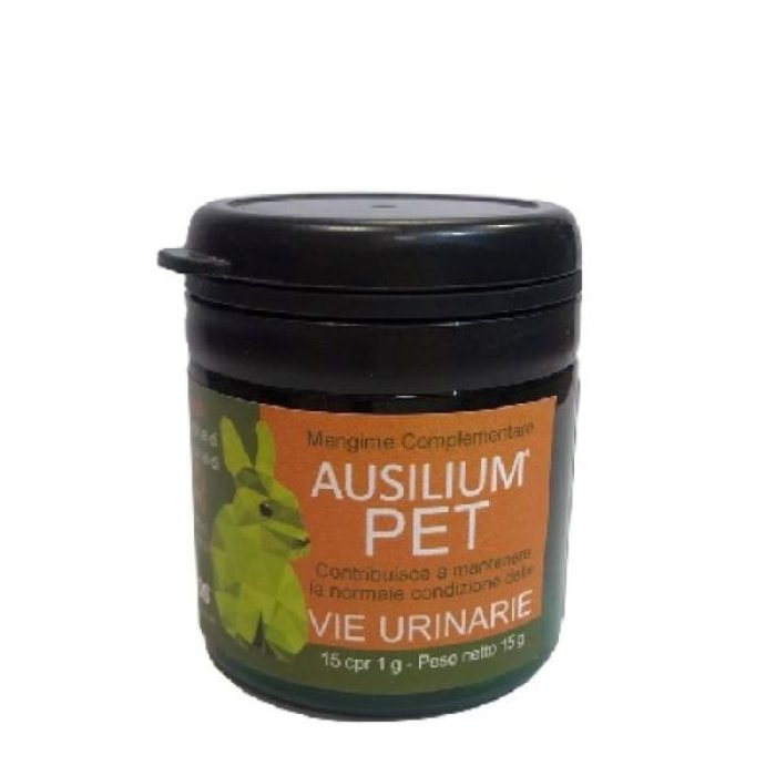 Ausilium Pet 15 compresse 1 g - integratore per vie urinarie di cani e gatti