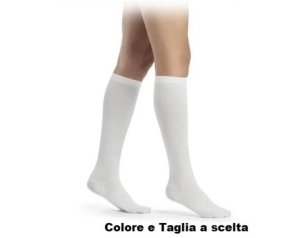 Calza a Gambaletto Diabetica Mediabet Modello 5000 Colore Bianco Taglia Small per Piedi Sensibili e Migliore Circolazione