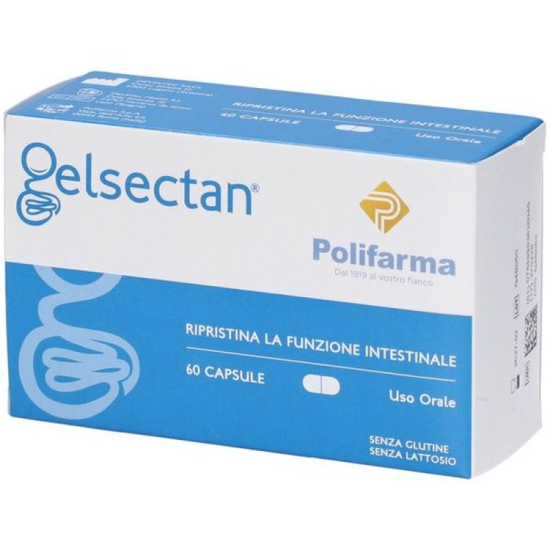Gelsectan - Integratore per la Sindrome dell'Intestino Irritabile  60 capsule