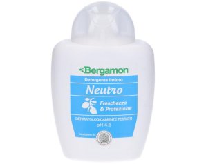 Polifarma Benessere Bergamon - Detergente Intimo Neutro Freschezza e Protezione 200 ml