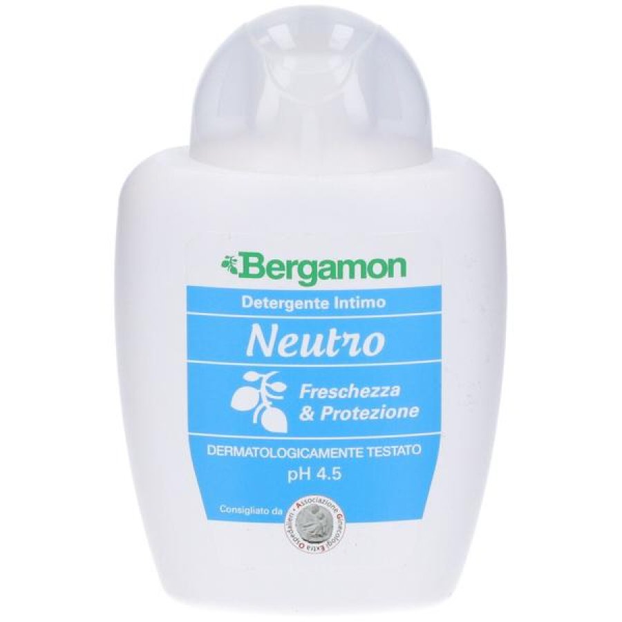 Polifarma Benessere Bergamon - Detergente Intimo Neutro Freschezza e Protezione 200 ml Polifarma Benessere Bergamon - Detergente Intimo Neutro Freschezza e Protezione 200 ml