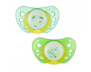 J BIMBI Bfree BH 4+ mesi 2 pezzi verde/turchese - succhietti anatomici per bambini