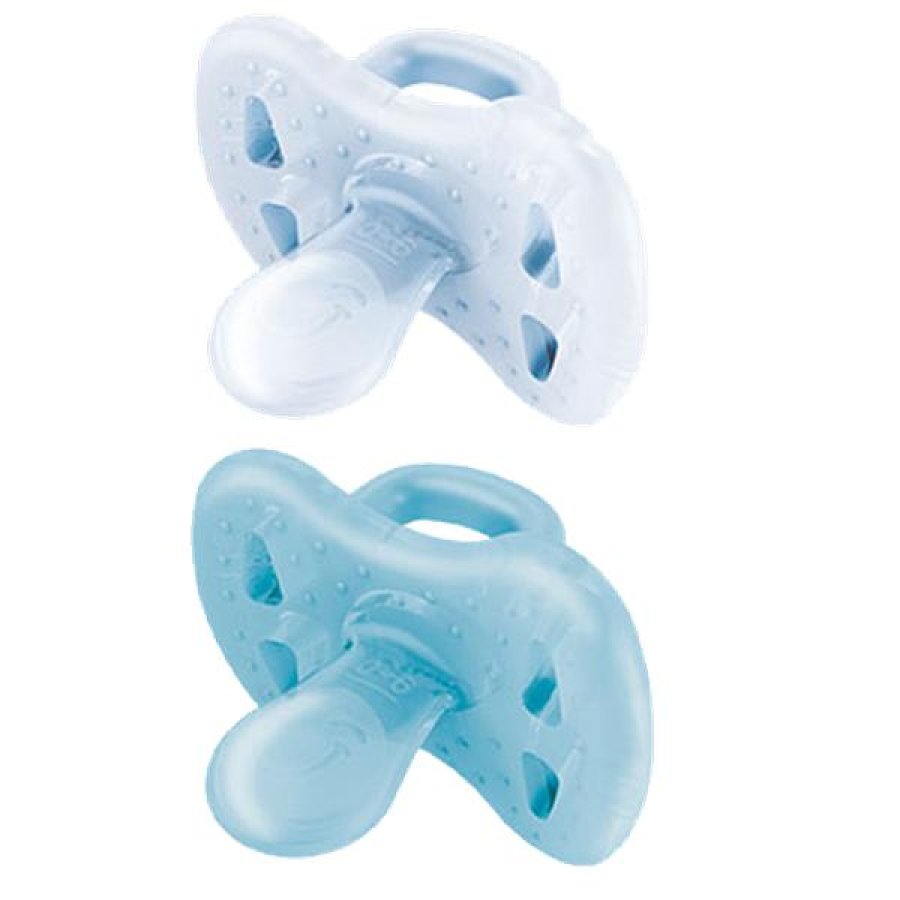 J Bimbi Bfree biberon 0-6 mesi 2 succhietti trasparenti/azzurro - set biberon neonato J Bimbi Bfree biberon 0-6 mesi 2 succhietti trasparenti/azzurro - set biberon neonato