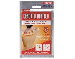 Bertelli Fascia Autoriscaldante Cervicale Collo Spalle 1 Pezzo