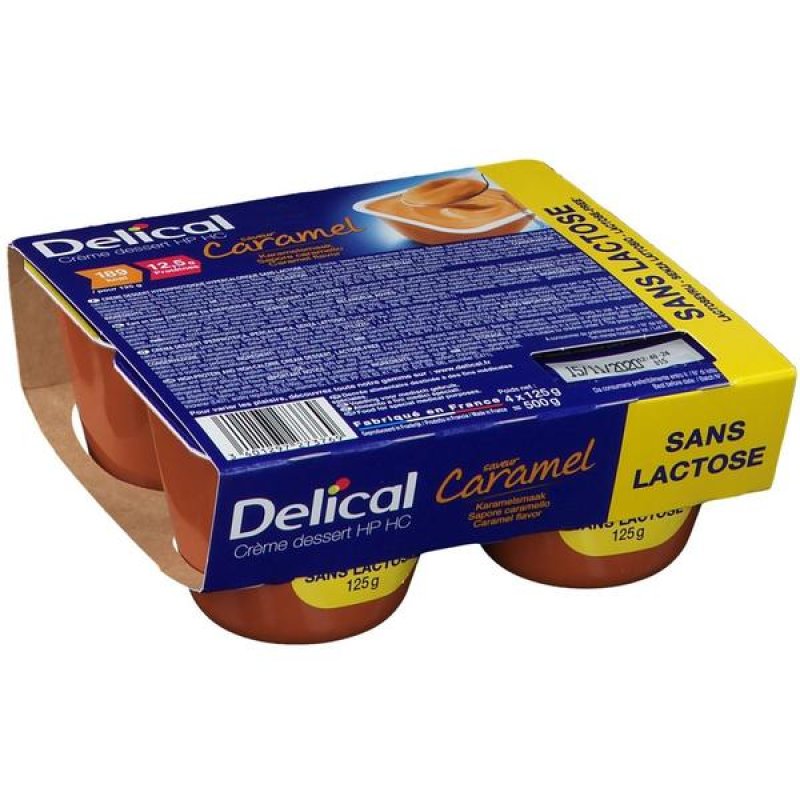 DELICAL Caramel 4x125g DELICAL Caramel 4x125g