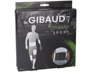 Cintura Lombare Gibaud Sport Altezza 21 cm per Sostegno Schiena e Zona Lombare durante Attività Sportive