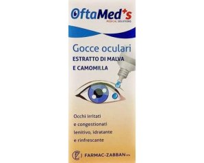 Oftamed’s Gocce Camomilla & Malva 10 ml – Gocce Lenitive Oculari Idratanti
