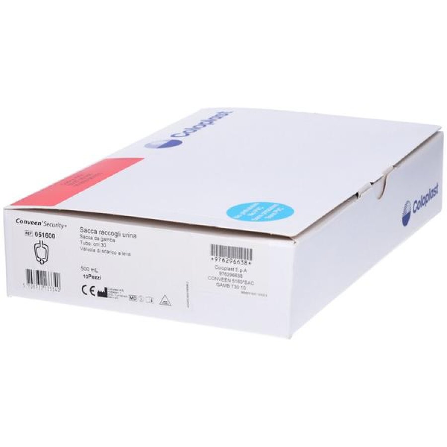 Conveen Sec sacca gamba 500 ml 30 cm - sacca per gamba per raccolta urina Conveen Sec sacca gamba 500 ml 30 cm - sacca per gamba per raccolta urina