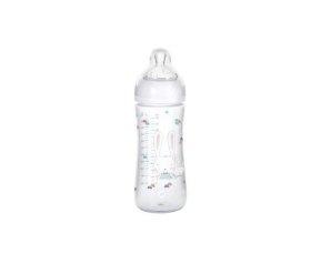 Bébé Confort Biberon 360 ml in Polipropilene con Tettarella in Silicone Taglia 2 Flusso Medio New