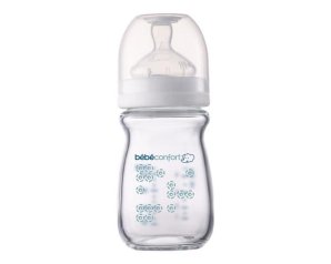 Bebe Confort Biberon In Vetro Da 130 Ml Tettarella In Silicone T0 Sweet Bunny