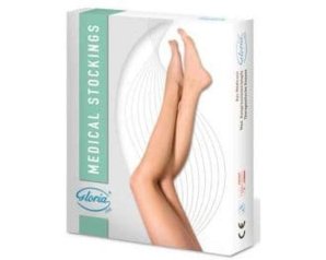 Gloriamed Evo 162 Gambaletto a Compressione Graduata Classe 2 per Vene Varicose e Gambe Stanche