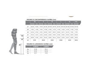 Gloriamed Evo 162 Gambaletto a Compressione Graduata per Vene Varicose e Gambe Stanche Uomo Donna