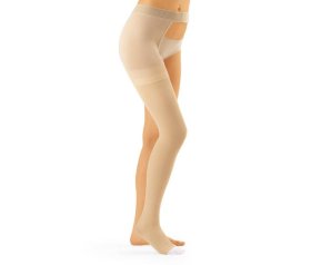 Gloriamed Evo Calza Elastica Monocollant per Gamba Destra a Compressione Graduata Terapeutica