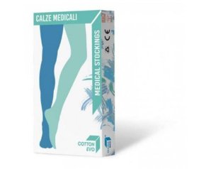 Gloriamed Evo 162 Monocollant Sinistro a Compressione Graduata per Vene Varicose e Post Intervento, Taglia Grande Gamba Lunga