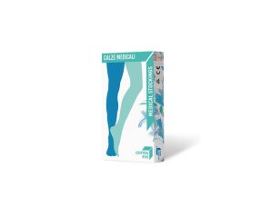 Calza Elastica Medicale GLORIAMED EVO 162 Mono in Cotone, Compressione Graduata per Gambe – Comfort e Sostegno quotidiano