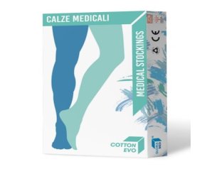 Gloria Med Gambaletto Corto Cotton Evo 262 Beige Misura Medium