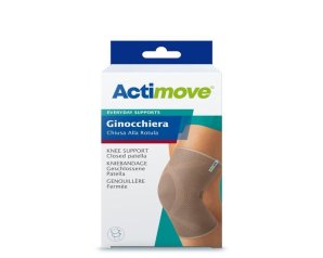 Cura Active Ginocchiera Elastica Taglia M – Supporto per Ginocchio, Sostegno Articolare e Protezione per Attività Sportive