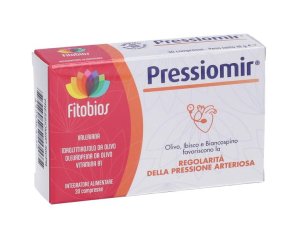 Pressiomir Fitobios 30 Compresse Integratore per la Pressione Arteriosa e il Benessere Cardiovascolare